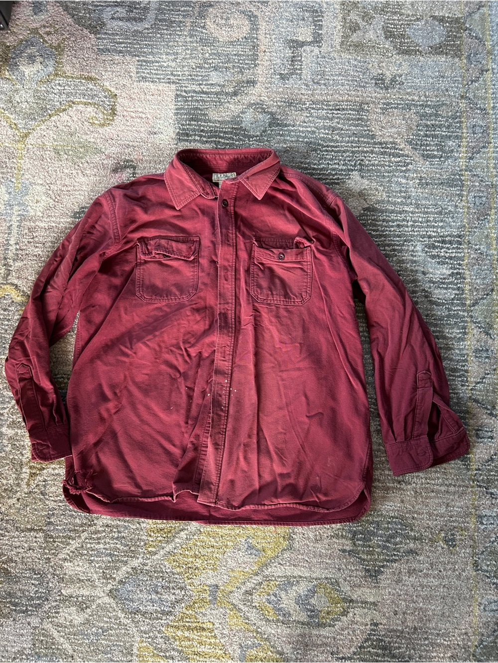 LLBean Chamois Shirt XL regular
